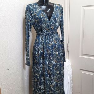 Jessica Simpson Martenity Printed Maxi Dress